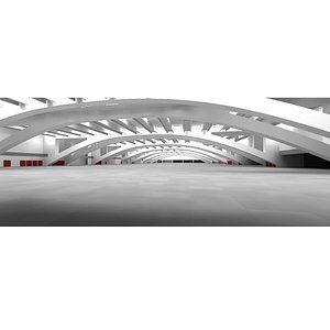 3d moscone south hall