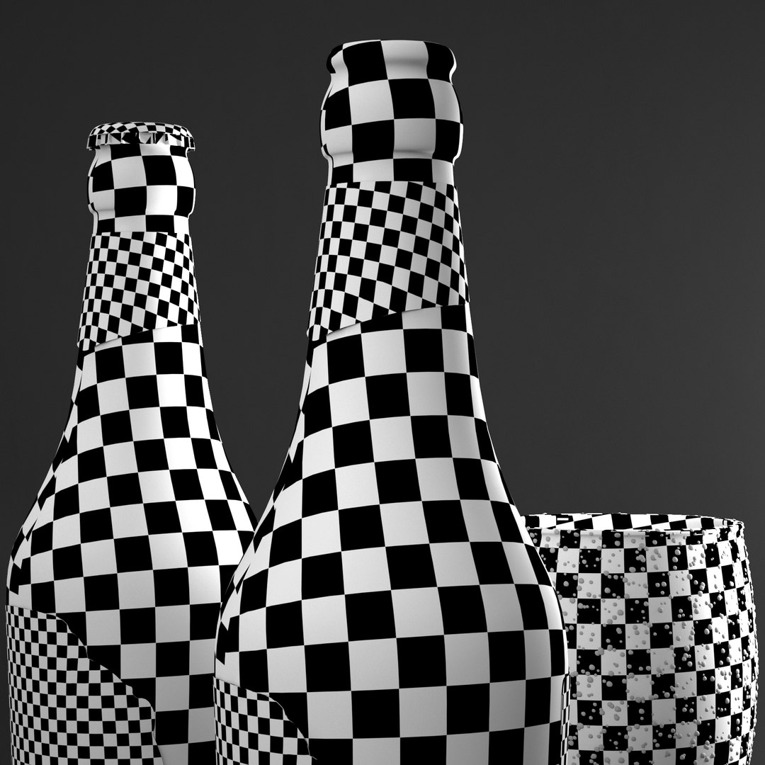 3D imperial red beer glass model - TurboSquid 1272137