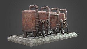 boiler element factory 3D model