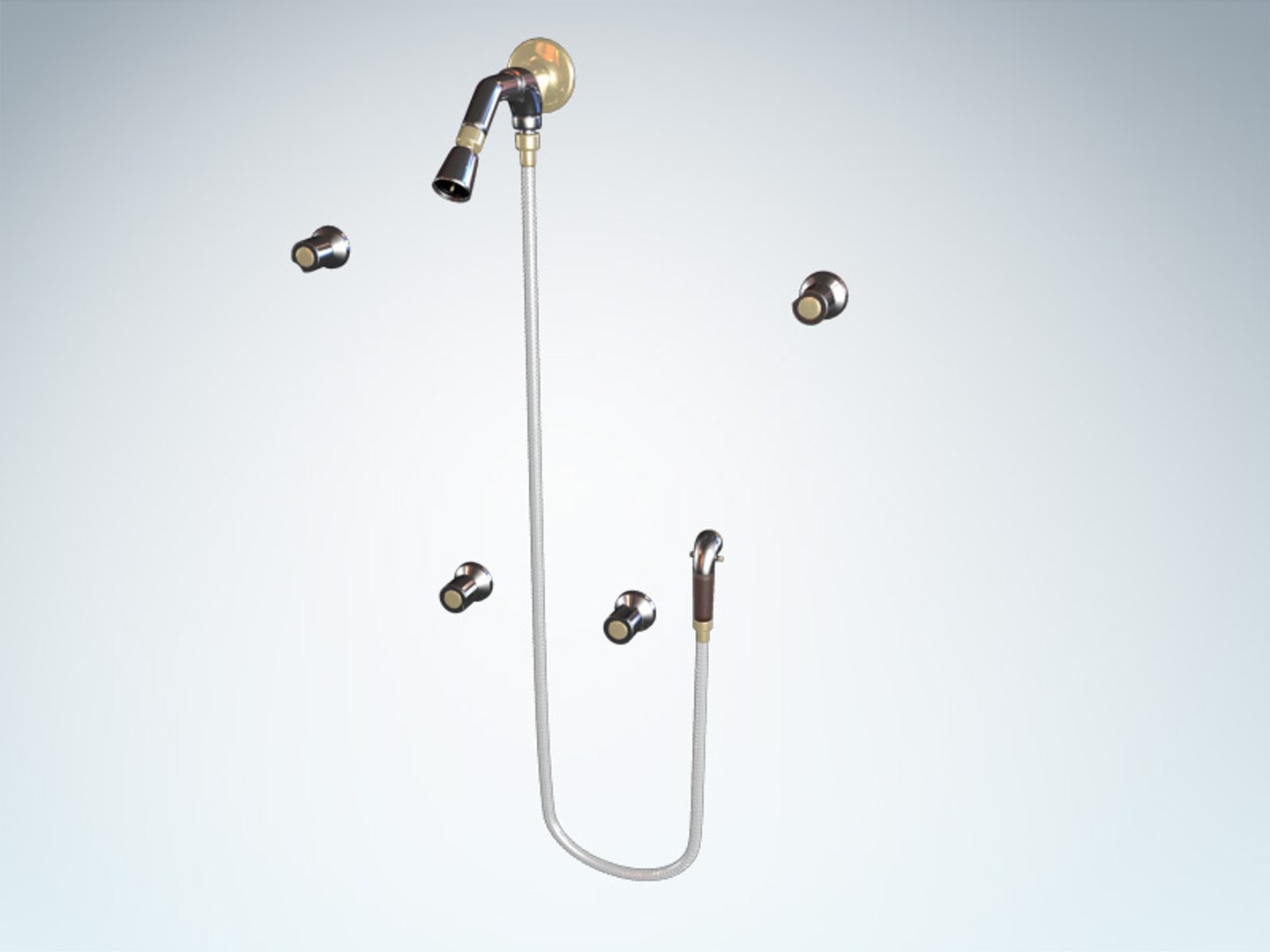 3d Shower Model