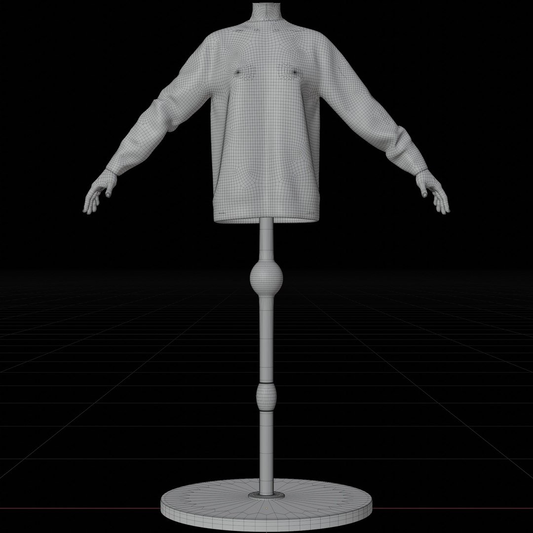 3D model sweater mannequin https://p.turbosquid.com/ts-thumb/51/cxSy70/vsuN4Ztk/wireframe2/jpg/1607147407/1920x1080/fit_q87/458d6b55ccfda821915aa95acf709d209e6c521e/wireframe2.jpg