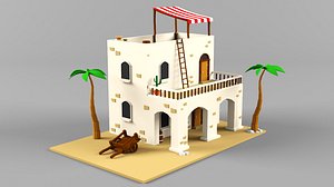 Low Poly Desert Pack 3D model