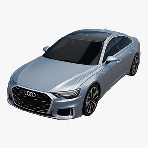 Audi A6 sedan S-Line 2025 3D
