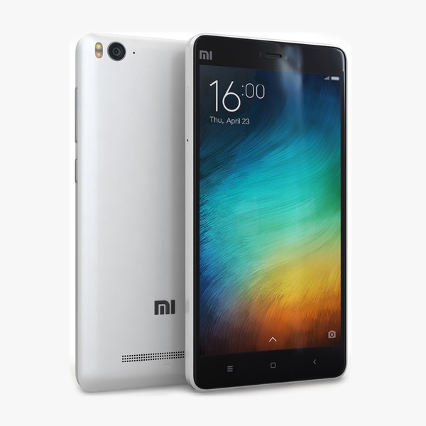 3D модель Xiaomi Mi 4i White - TurboSquid 960262