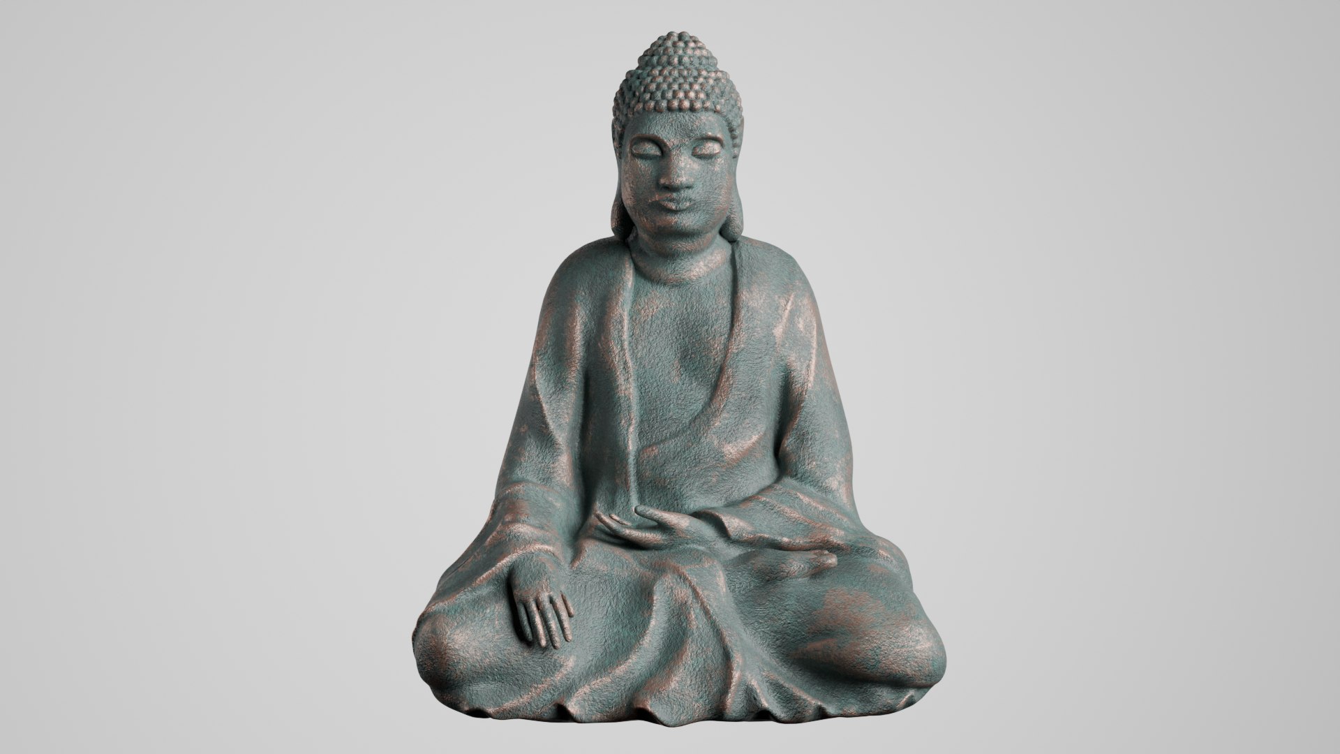 Buddha Statue Multiple Textures 3D - TurboSquid 2324718