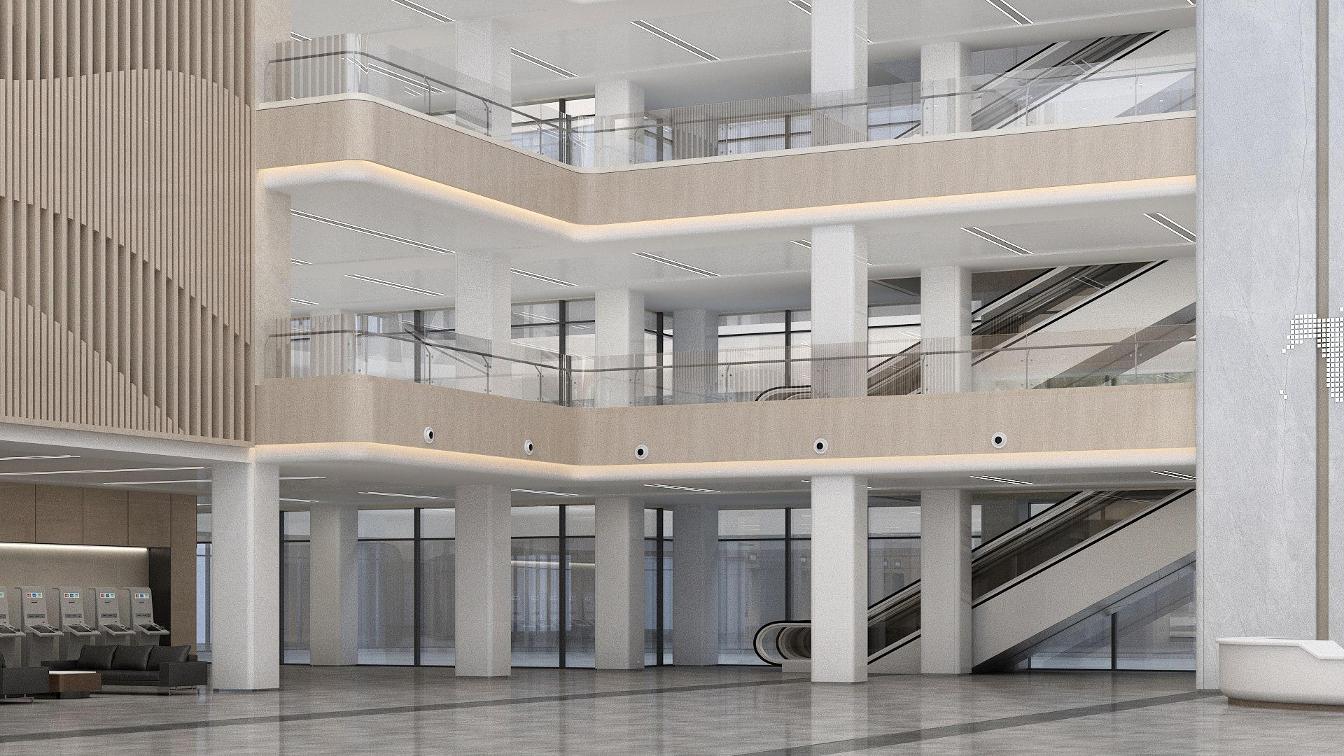 Modern Hall 44 3D Model - TurboSquid 2211088