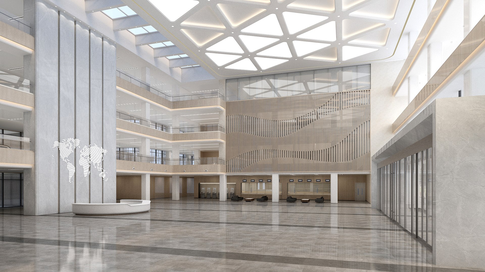 Modern Hall 44 3D Model - TurboSquid 2211088