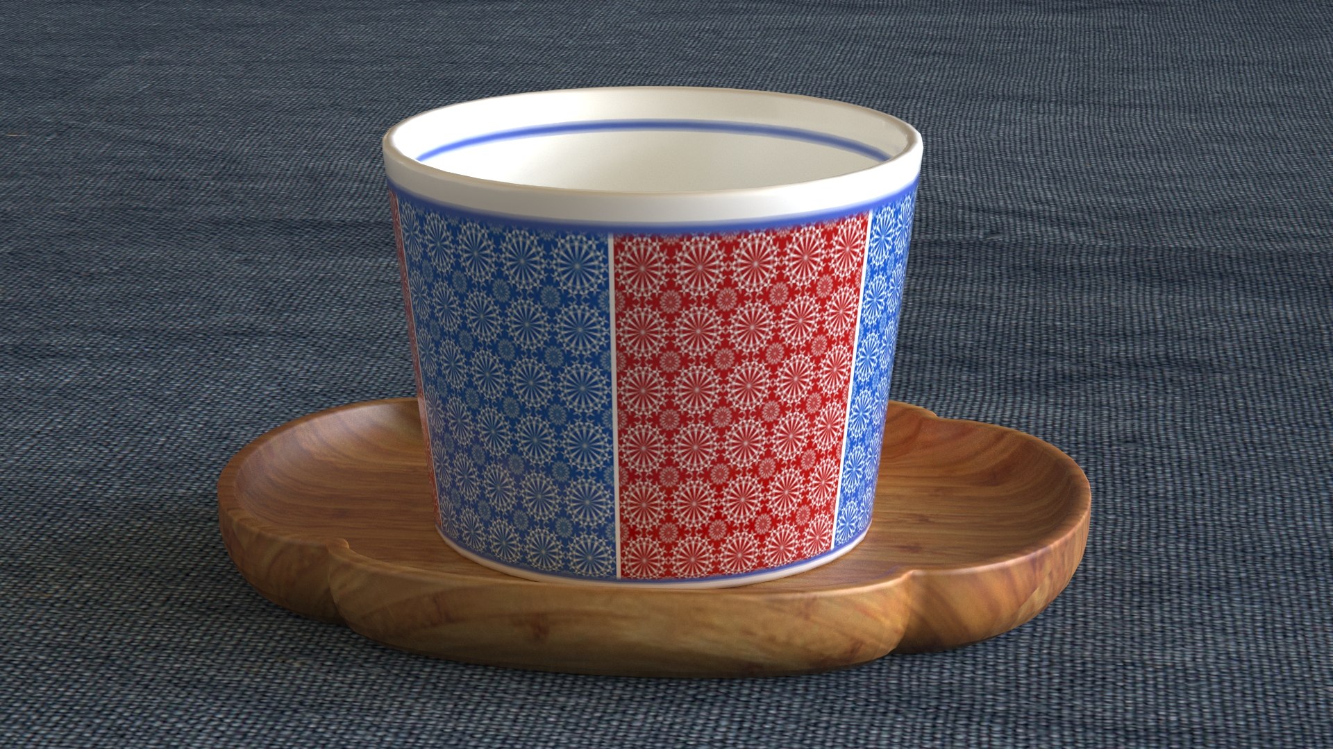 3D Cup Of Green Tea Model - TurboSquid 1852319