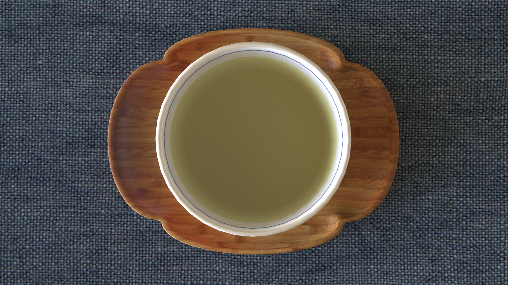3D Cup Of Green Tea Model - TurboSquid 1852319