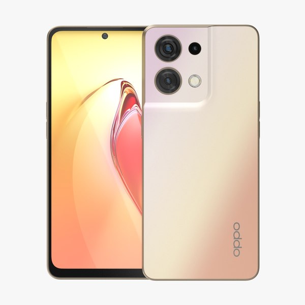 OPPO Reno 8 Orange 3D - TurboSquid 1904847