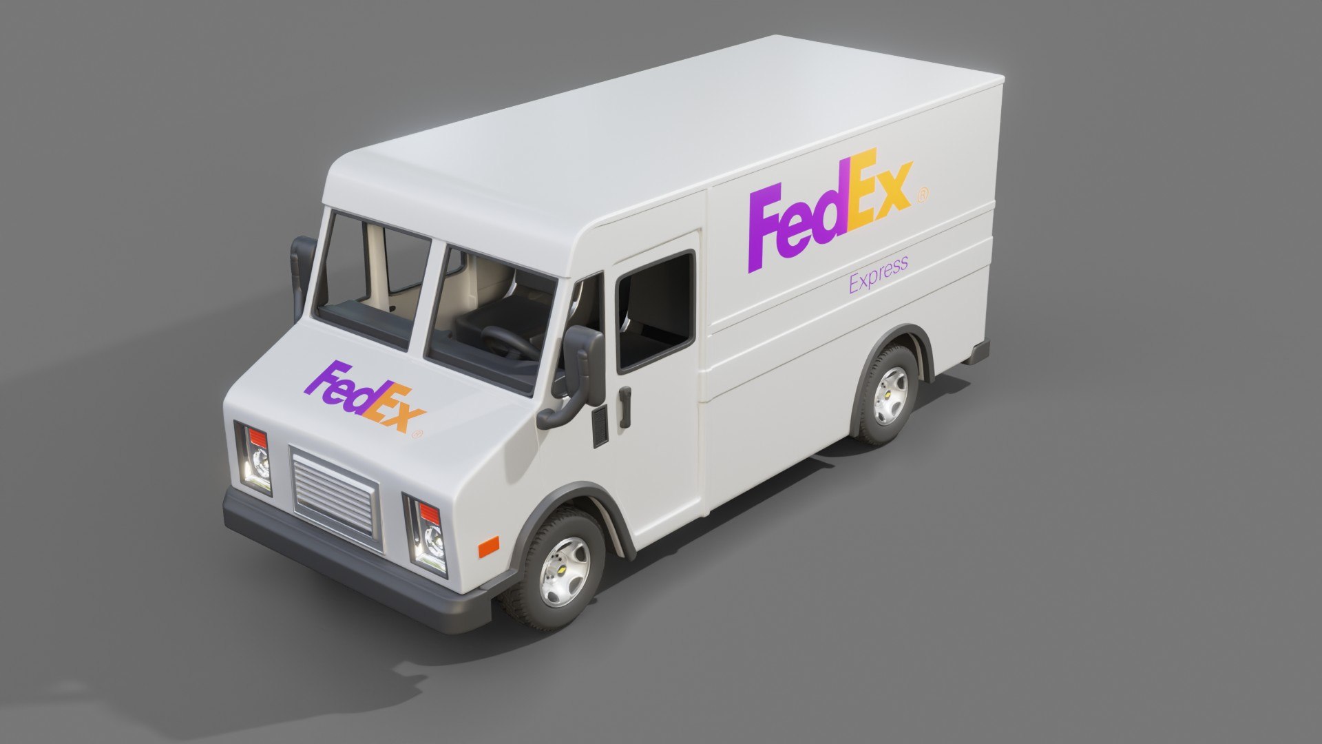 3D Fedex Delivery Truck https://p.turbosquid.com/ts-thumb/52/0xmo18/lM/renderpreview0022/jpg/1773150654/1920x1080/fit_q87/246777e7d9ba760a62e0d2d541b917ee8a58eebc/renderpreview0022.jpg