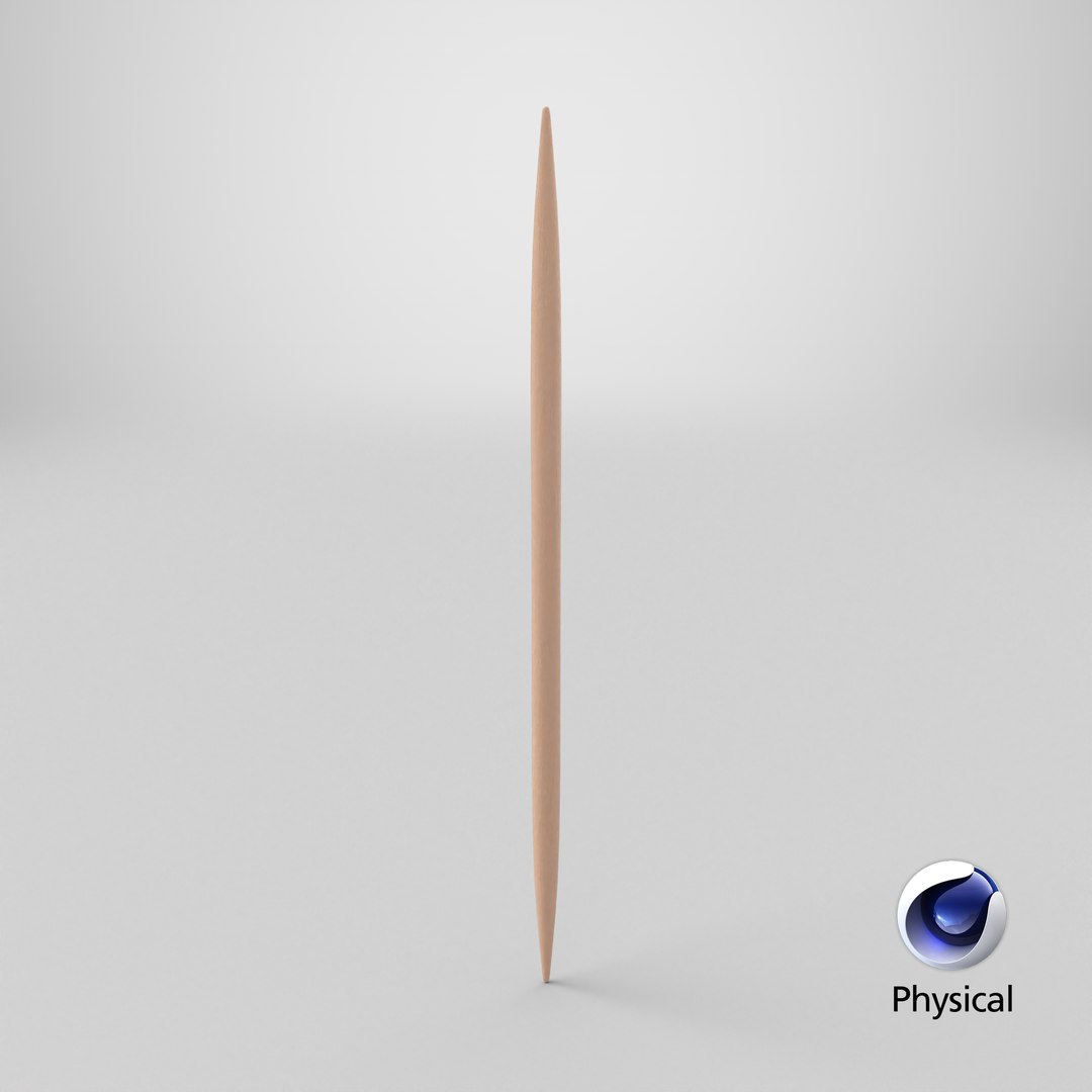 Toothpick PBR 3D model https://p.turbosquid.com/ts-thumb/52/4bCq08/fN/stemcell_cinema_4d_physical_render/png/1774606518/1920x1080/fit_q87/e988f8202441bdfec9c0185b9e01dcb848a0ca6d/stemcell_cinema_4d_physical_render.jpg