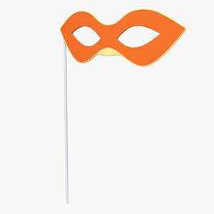 3D mask stick props model