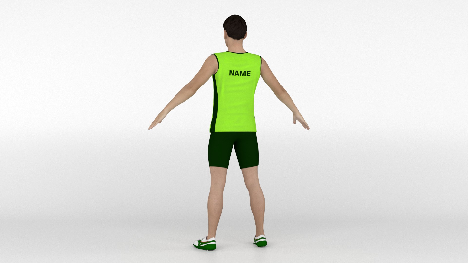 Athletic Runners 2 In 1 3D Model - TurboSquid 2323066