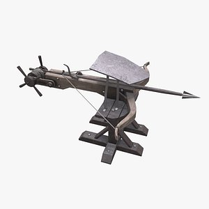 Medieval Balista 3D model