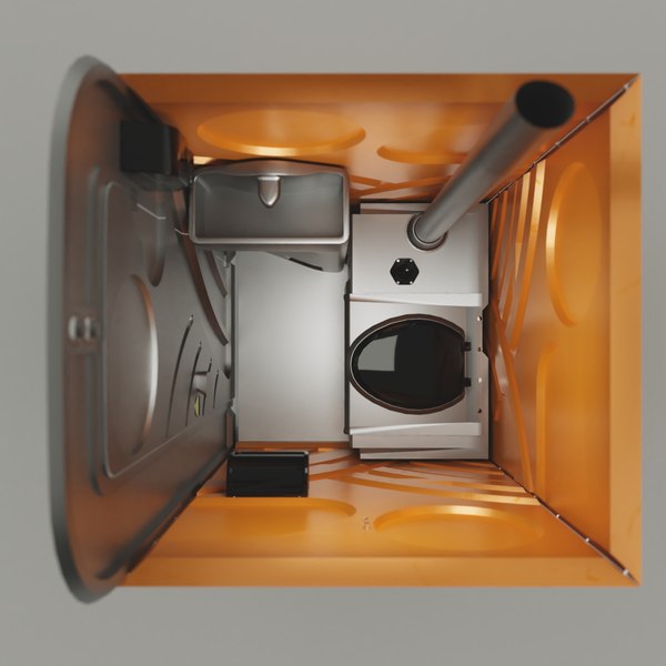 modelo 3d WC químico - TurboSquid 1157477
