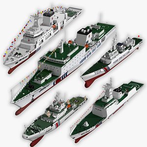 China coast guard ship package download law enforcement ship