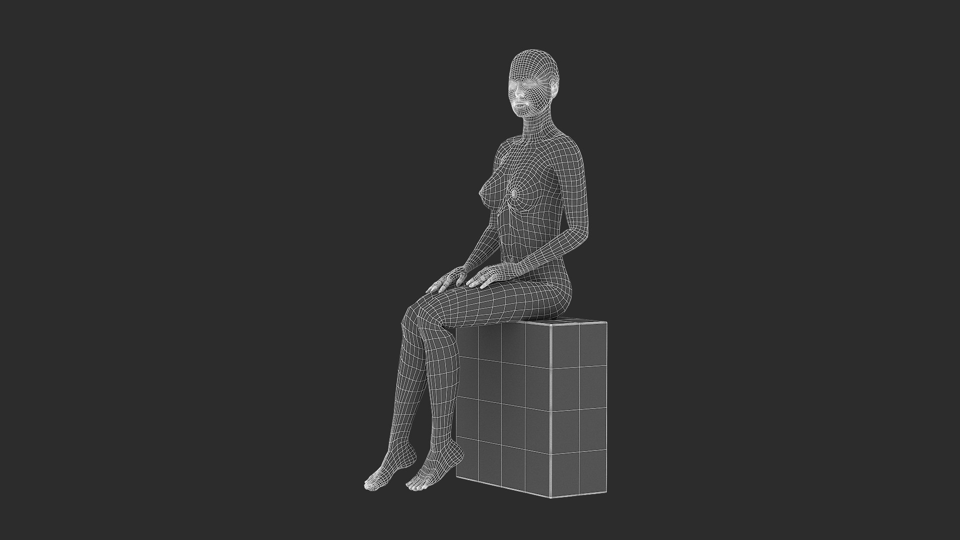 Female Mannequin Pose 9 Model - TurboSquid 2342949