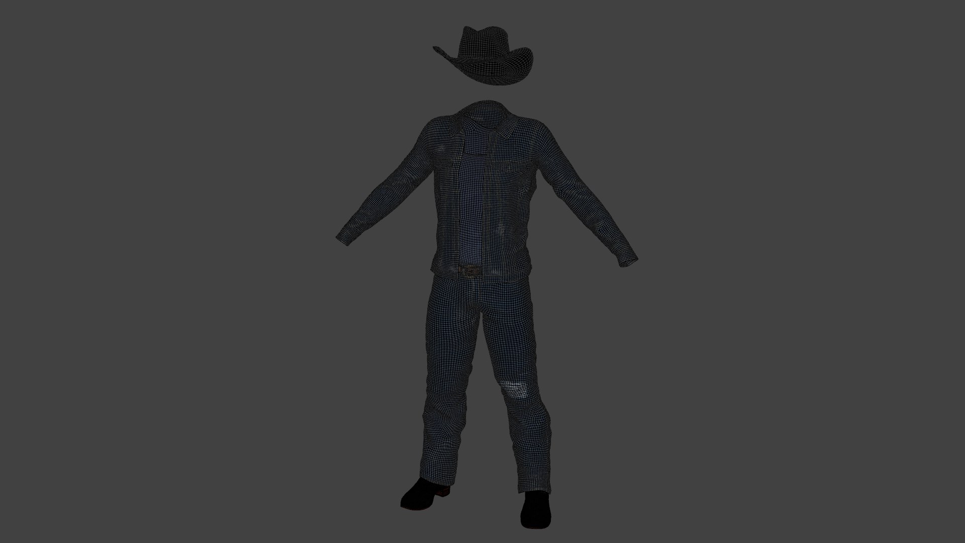 Modern Cowboy Clothing Low-poly 3D model 3D model https://p.turbosquid.com/ts-thumb/52/EIWOFe/o5/uv/png/1739716807/1920x1080/fit_q87/8b54c65d80f86e6b6b33b28c3e69067fba299bcd/uv.jpg