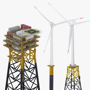 Wind Turbine 3D Models for Download
