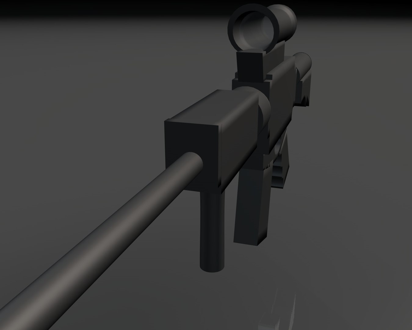 3d Basic M4 Model