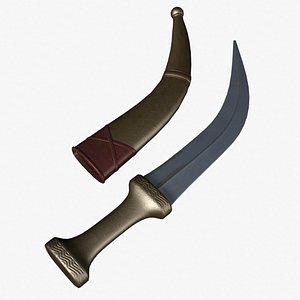khanjar 3d 3ds