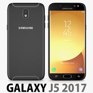 samsung galaxy j5 2017 3D model
