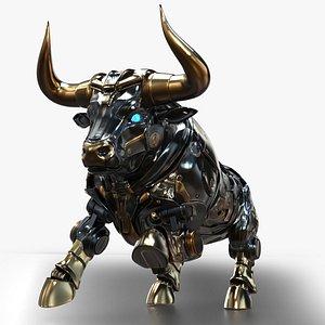 Robot Bull 3D model