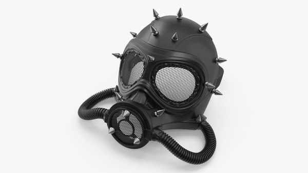 Steampunk Full Gas Mask3Dモデル - 1984555