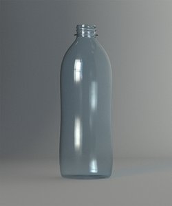 3D model Plastic bottle