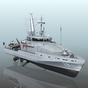 3D HMAS Maitland P88 Patrol Boat