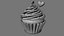 3D Cupcake Stylized model