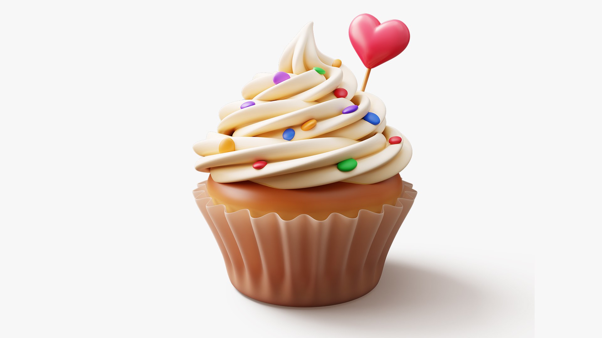 3D Cupcake Stylized model https://p.turbosquid.com/ts-thumb/52/UyD8hx/Cw/previewhd/jpg/1738408237/1920x1080/fit_q87/1a372676de3873360fc053b43b4c88ec7601dba0/previewhd.jpg