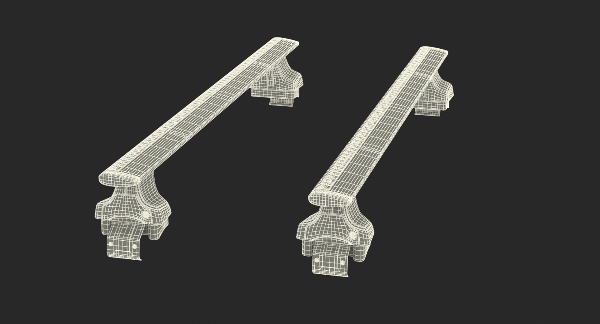 3D Silver Wingbar Generic - TurboSquid 1317984