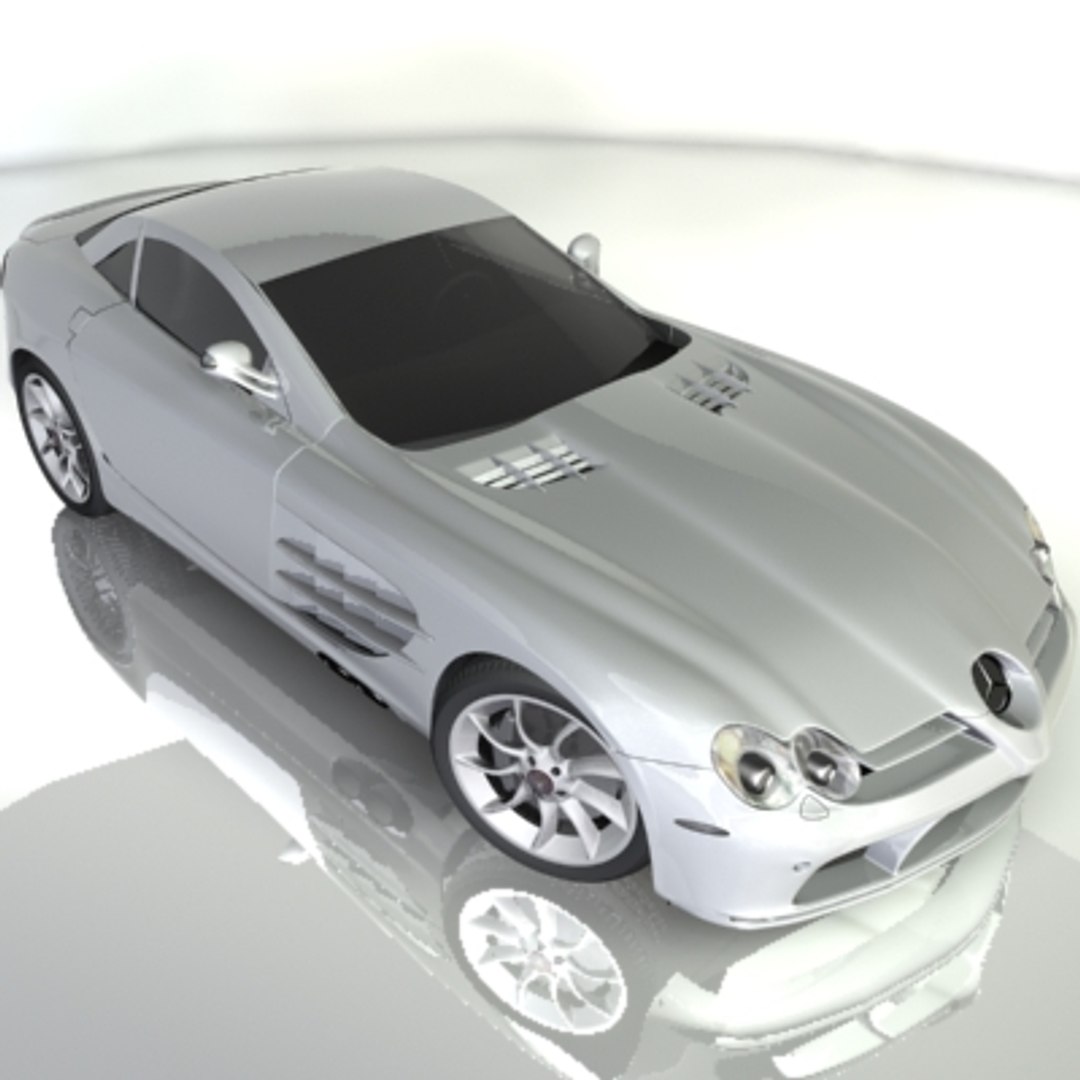 3d Mercedes Car Model