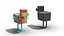 3D Minecraft Collection model