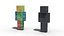 3D Minecraft Collection model