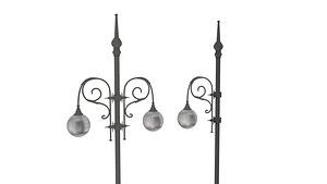 3D model Pier Lamps
