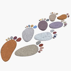 stone footprints