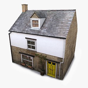 3d realistic house model