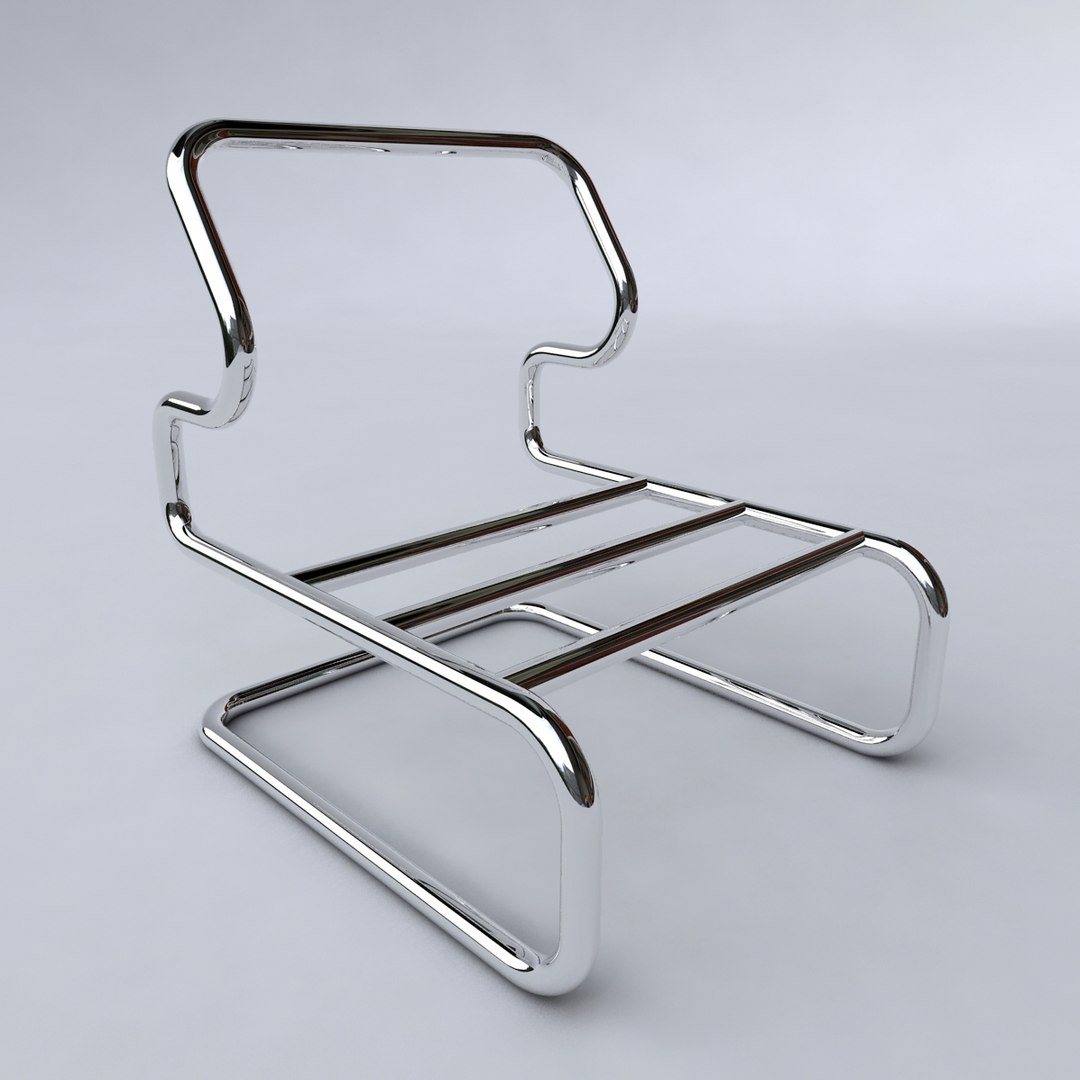max design chair black leather