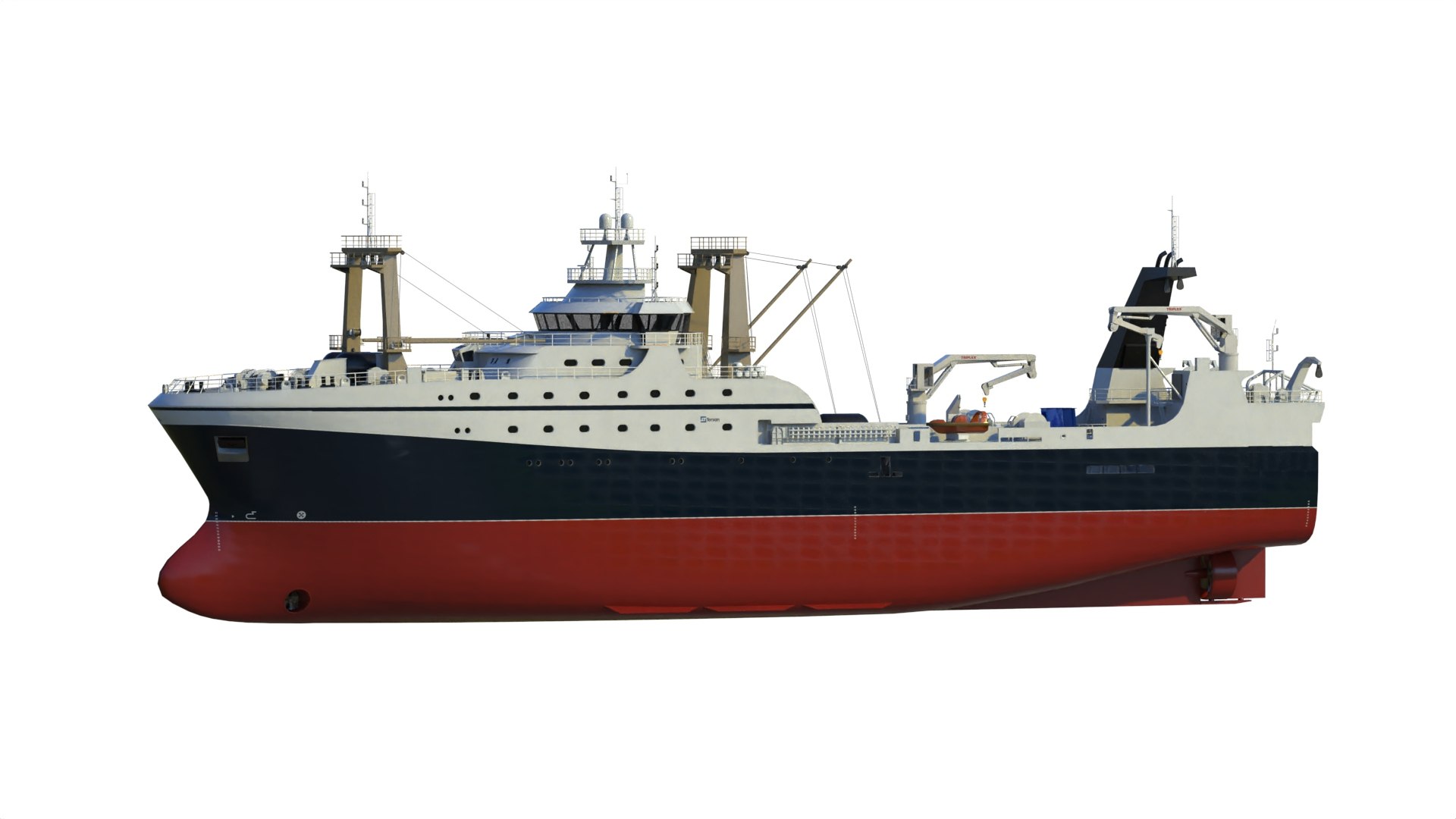 Fishing Trawler 3D Model - TurboSquid 2147579