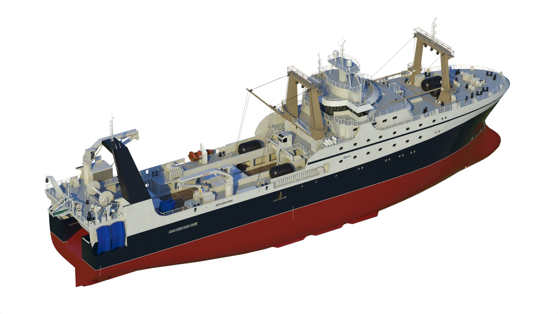 Fishing Trawler 3D Model - TurboSquid 2147579
