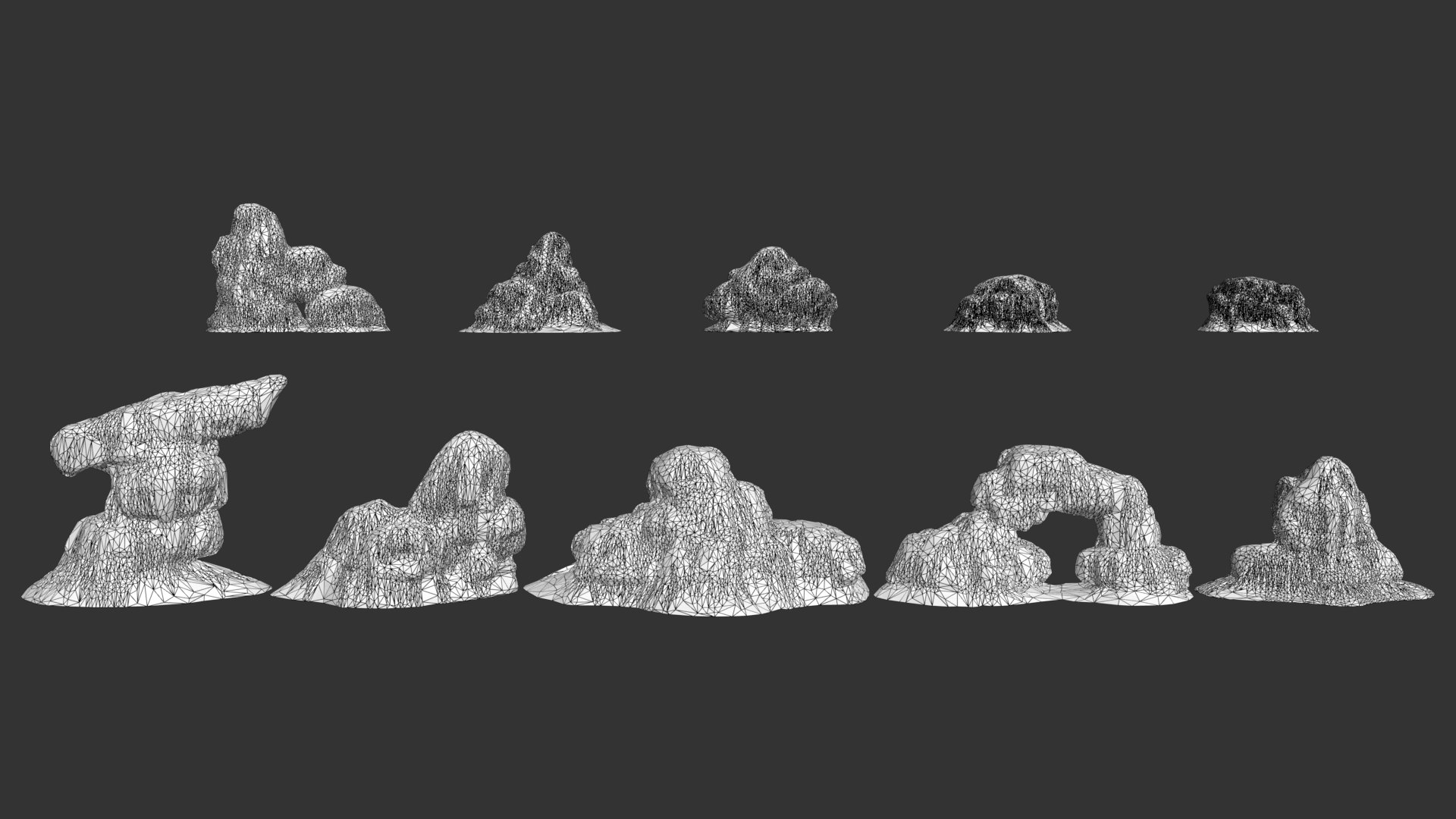 10 Modular Cave Bases - 250127 3D Model - TurboSquid 2346504