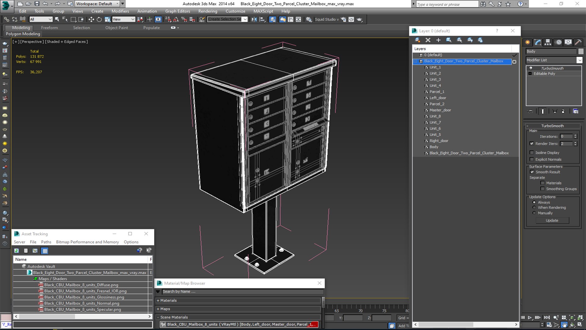 Black Eight Door Two Parcel Cluster Mailbox 3D https://p.turbosquid.com/ts-thumb/53/0UKScN/WL/blackeightdoortwoparcelclustermailboxvray3dmodel028/jpg/1675300638/1920x1080/fit_q87/83f8c573c28ba6eef777348e733267ec616ecbb4/blackeightdoortwoparcelclustermailboxvray3dmodel028.jpg