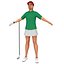 Golfista femenino 2
