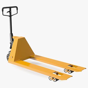 Yellow Industrial Pallet Jack