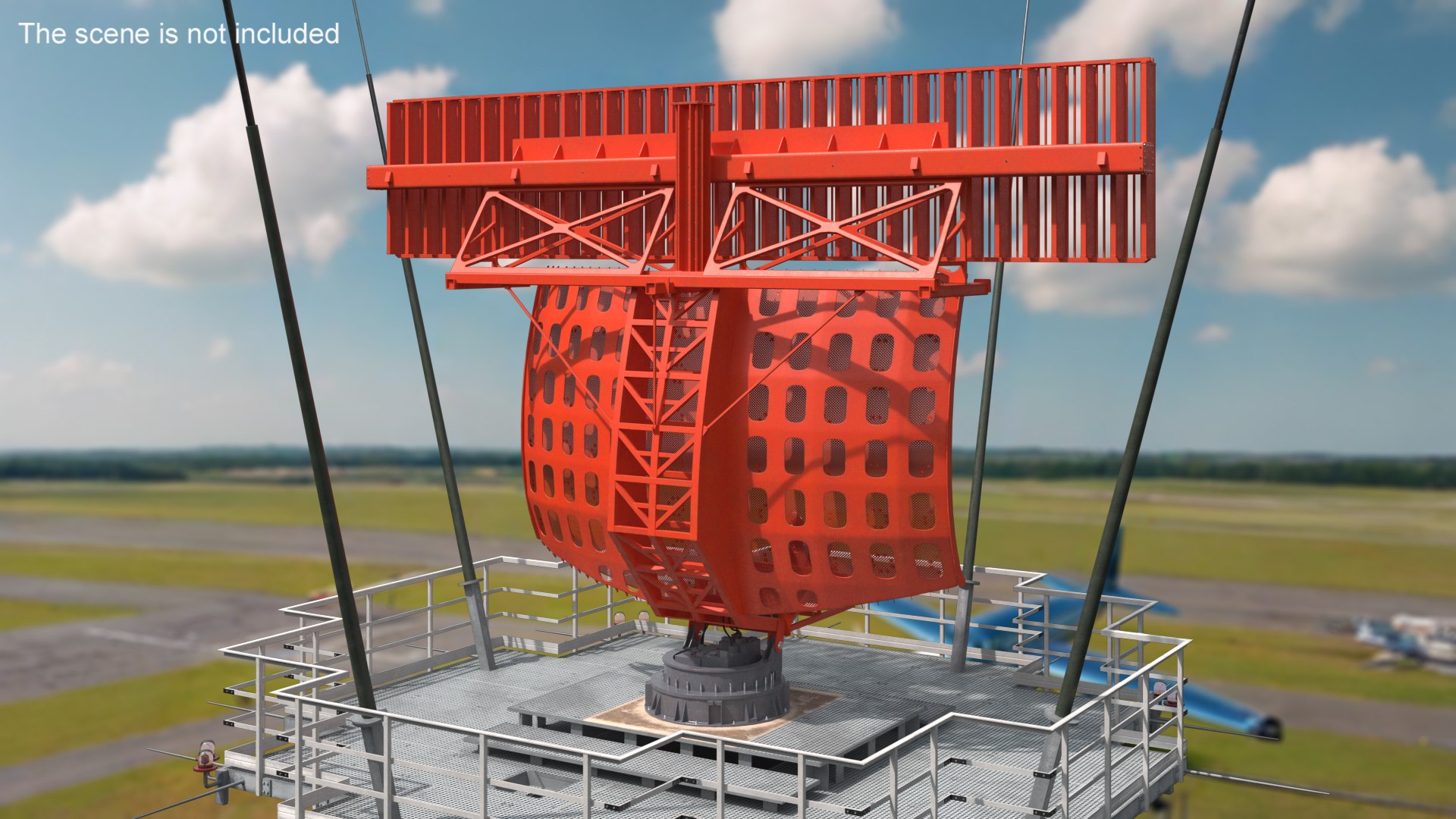 Radar HENSOLDT ASR-NG 3D Model - TurboSquid 2282368