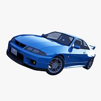 Nissan GTR- R33