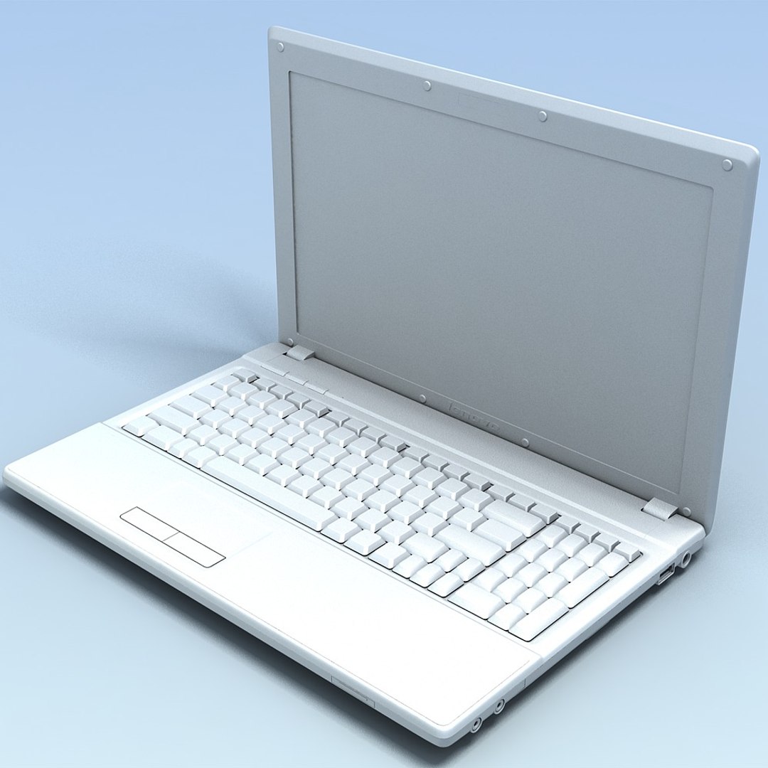 3d model notebook lenovo ideapad g565